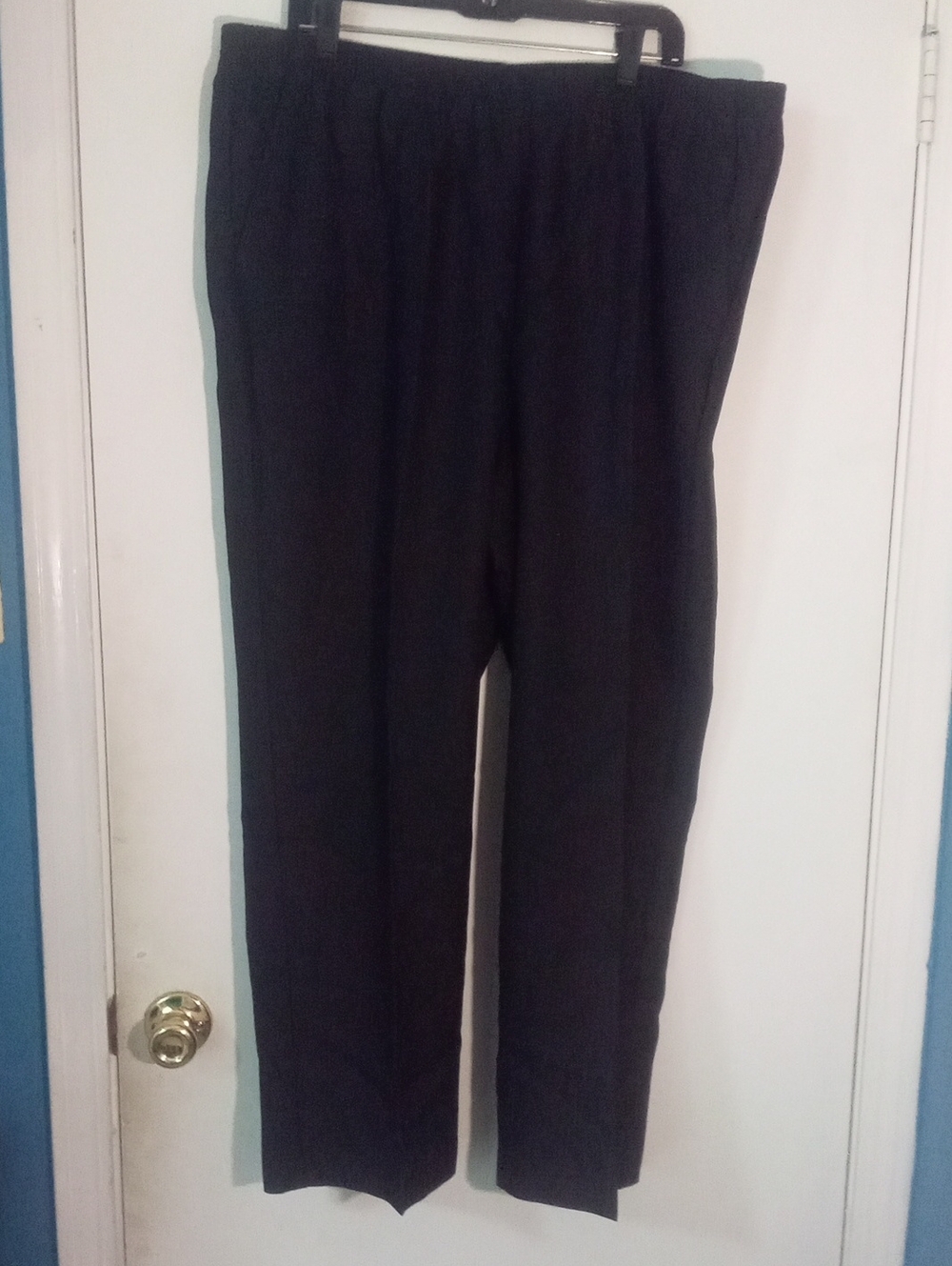 * Alfred Dunner Black Dress Pants - Classic Straight Fit 20W Plus Size NWT $49